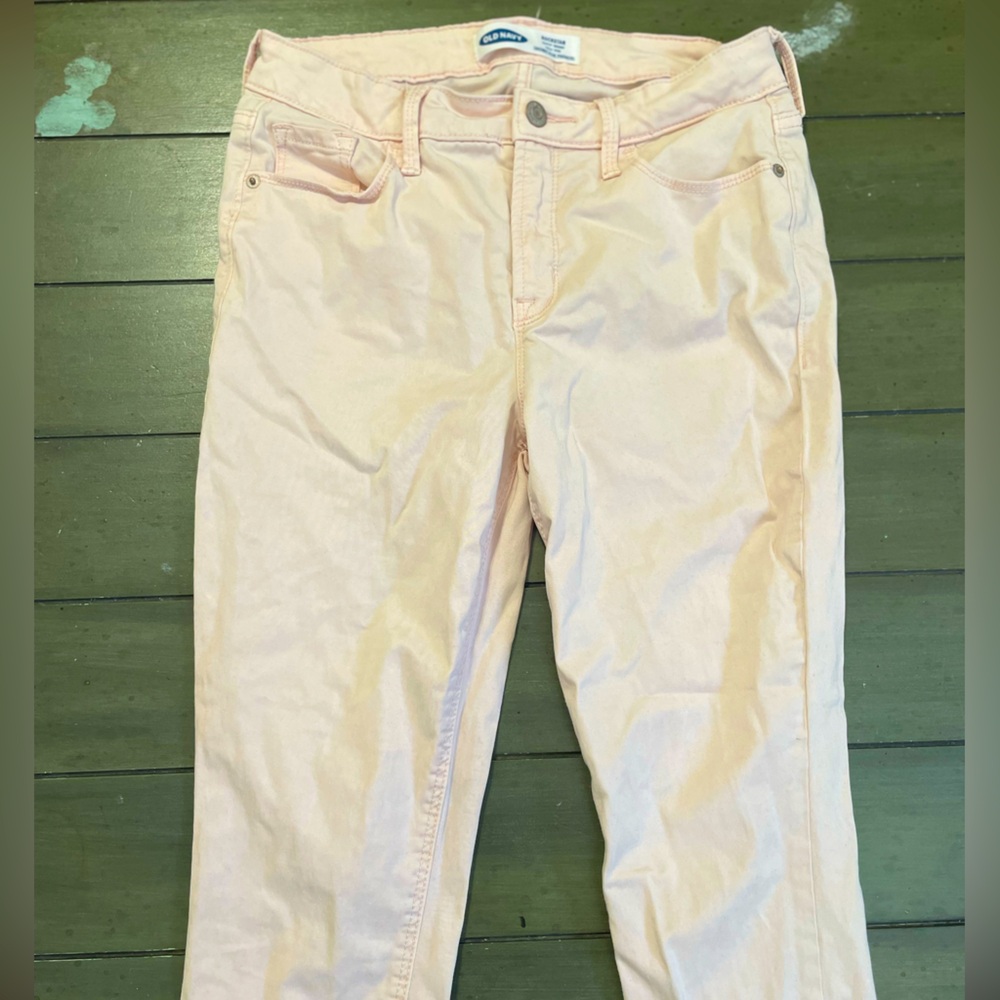 Pink jeans